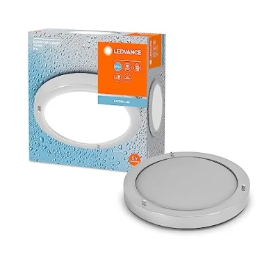 Afbeelding van Ledvance LED Armatuur E27 Bathroom Ceiling Luminaire IP44 310mm Chrome