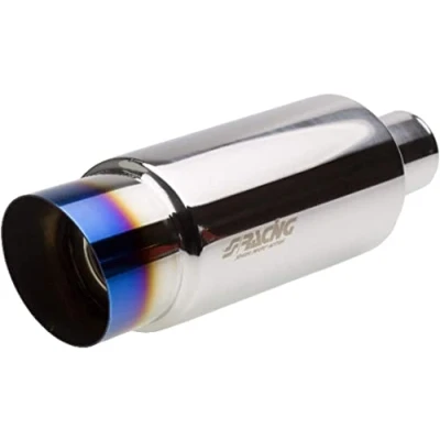Afbeelding van Simoni Racing ESR086/B Sportuitlaat Small Fire Shot Universeel, van roestvrij staal