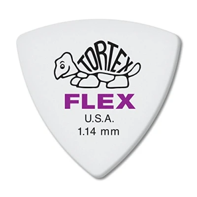 Afbeelding van Dunlop Tortex Flex Triangle plectrums 1.14 mm (6 stuks)
