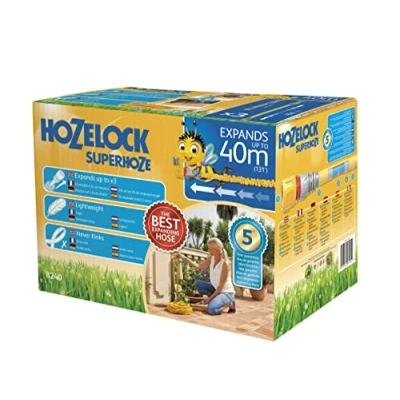 Afbeelding van Flexibele tuinslangset Hozelock 40 meter (UV bestendig)