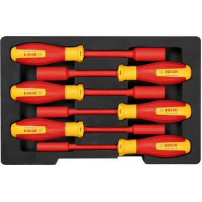 Afbeelding van Bosch Blauw Dopschroevendraaierset 6 stuks VDE 1600A02NF3