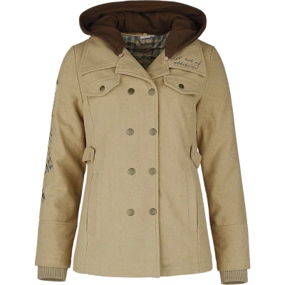 Afbeelding van Guardians Of The Galaxy I Am Groot Winterjas beige S
