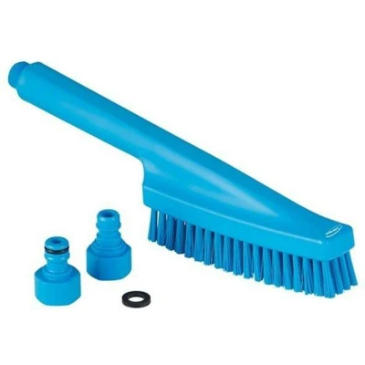 Afbeelding van Vikan handborstel Hard met Watertoevoer Blauw