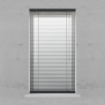 Afbeelding van Aluminium jaloezie 25 mm Smart Graphite 240x180cm (Grijs)