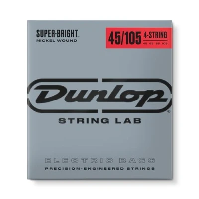 Afbeelding van Dunlop DBSBN45105 Super Bright NW Medium 45 105 snarenset voor basgitaar