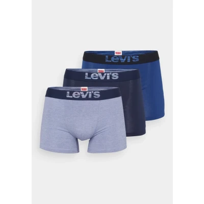 Afbeelding van Levi&#039;s MEN Optical Illusion Brief 3 PACK Onderbroeken, Heren, Maat: Small, Blue combo