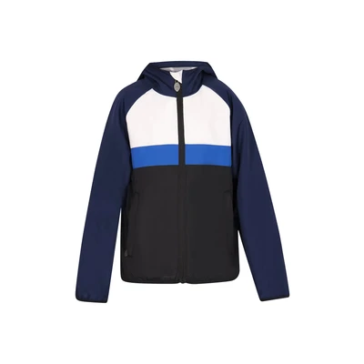 Afbeelding van myMo ATHLSR Tussenjas blauw / marine zwart wit