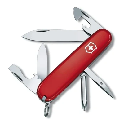 Afbeelding van Victorinox zakmes Tinker rood 12 functies 91 mm doosje
