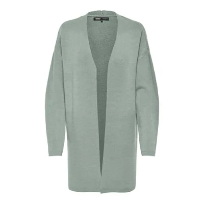 Afbeelding van ONLY Dames Onlfrida Life Ls Open Cardigan Cc KNT Gebreid vest, Aqua Gray, XS