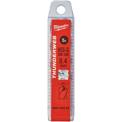Afbeelding van Metaalboor Hss G Thunderweb 8,4 X 117 Mm (5 Stuks)
