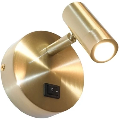 Afbeelding van Artdelight wandlamp Simply 1 lichts 11 x11 cm goud