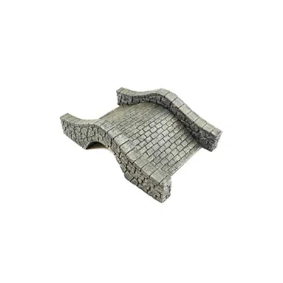 Afbeelding van War World Gaming Battle Bocage Stone Bridge 28mm Heroic Scale Wargaming Terrain Model Diorama Scenery Wargame WW2 Tabletop Normandy France WWII Hedgerow