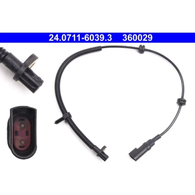 Afbeelding van Ate ABS sensor 24.0711 6039.3