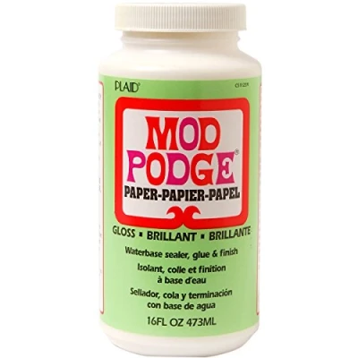 Afbeelding van Mod Podge Paper Gloss Lijm vernis en sealer in één Glans 473 ml