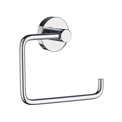 Afbeelding van Smedbo HK341 Toiletrolhouder &quot;Home&quot;, gepolijst chroom, zilver, 14 x 9 5 cm