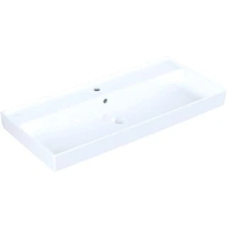 Afbeelding van Villeroy &amp; Boch Collaro meubelwastafel wit (100 x 47 cm) 1 kraangat,