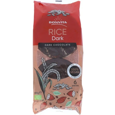 Afbeelding van BonVita Rijstwafel Pure Chocolade