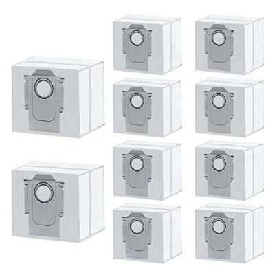 Afbeelding van 10 stuks stofzakken voor Roborock S7 Pro Ultra / MaxV Q5+ Q7+ Q7 Max+ T8 stofzuigeraccessoires reservezak stofzuigerzakken