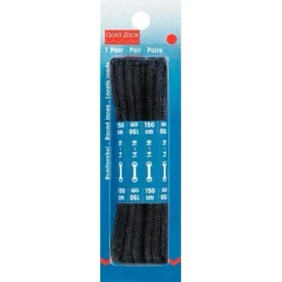 Afbeelding van Prym Zwart (0.5 x 150cm) Ronde Veter 2 Stukken