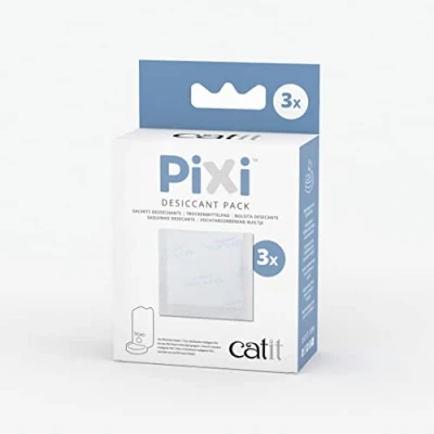 Afbeelding van Catit Drinkfontein Kat Cat It Pixi Feeder Dry Pad 3st 12,5x8x4,5cm