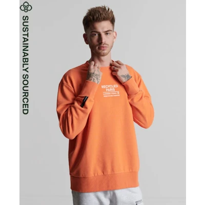 Afbeelding van Superdry Heren Trui Recycled City sweatshirt met ronde hals