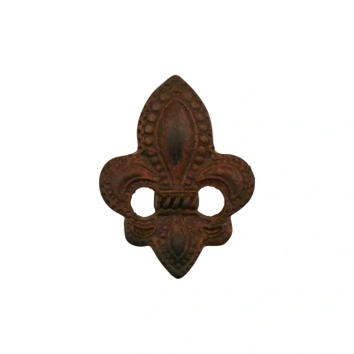 Afbeelding van Good in Style Meubelknop Fleur de Lis roest