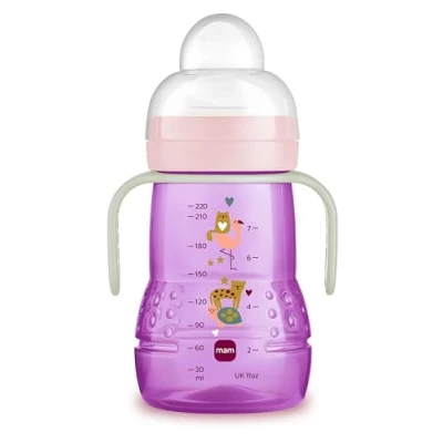 Afbeelding van MAM Transition Babyfles met Siliconen 4 Maanden 220 ml