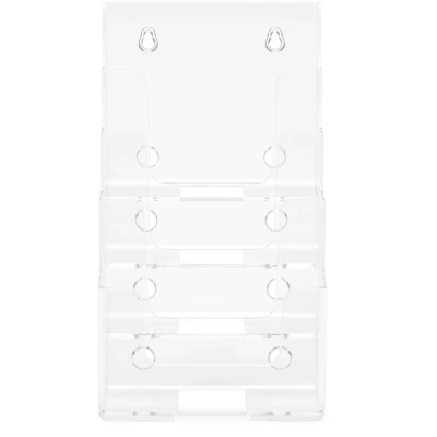 Afbeelding van Folderhouder deflecto Classic, 4 compartimenten, A5 staand