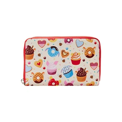Afbeelding van Loungefly Winnie The Pooh Sweets Dames portemonnee Multicolours