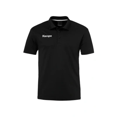 Afbeelding van Kempa Poly Poloshirt Zwart Maat 128