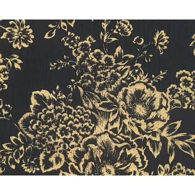Afbeelding van AS Creation AP Finest 30657 7 306577 Goud (Textiel) / Zwart