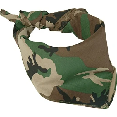 Afbeelding van Mil Tec Bandana Wintersjaal Woodland One Size