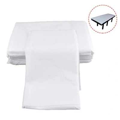 Afbeelding van Thrivinger 100 stks Wegwerp Massage Tafelblad, Spa Lakens, Beauty Couch Cover Cosmetische Bed Sheet Covers Voor Schoonheidssalon, Massage, Tatoeage, Hotels (80 X 180 cm)
