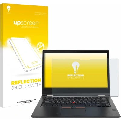 Afbeelding van upscreen Antireflecterende Schermbeschermer voor Lenovo ThinkPad Yoga X380 Screen Protector, Mat, Ontspiegelend, Antikras, Anti Vingerafdruk