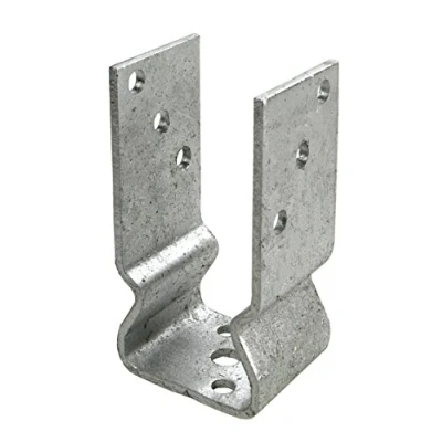 Afbeelding van Connex Paaldrager 91 x 150 60 4 mm met inkeping, materiaal: thermisch verzinkt, 1 stuk, HV4282