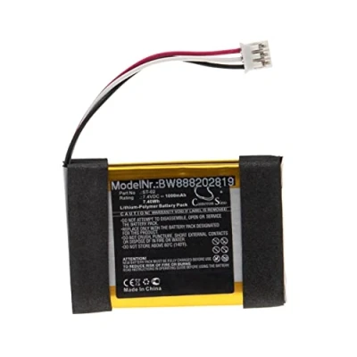 Afbeelding van vhbw Accuvervanging voor Sony ST 02 luidsprekerboxen speaker (1000mAh, 7,4V, Li Polymeer)