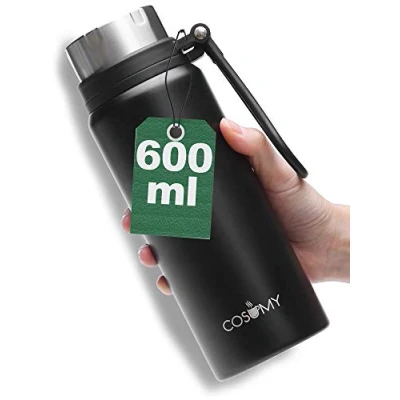 Afbeelding van kinderdrinkfles, 600 ml, lekvrij, geschikt voor carbonatatie, ideaal op reis