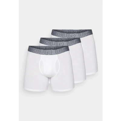Afbeelding van Men&#039;s Under Armour Performance Cotton 6&quot; 3 Pack Solid Boxer Briefs