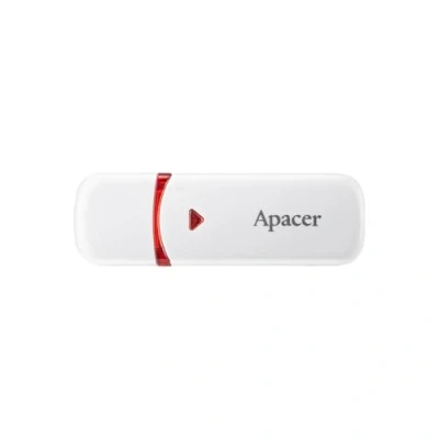 Afbeelding van Apacer ah33 32 GB USB 2.0 Type White Flash Drive sticks (32 GB, 2.0, type, cap, wit, 0 60 C)