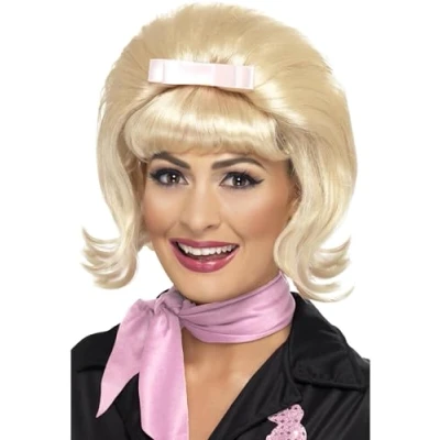 Afbeelding van Dressing Up &amp; Costumes Party Accessories 50s Flicked Beehive Bob