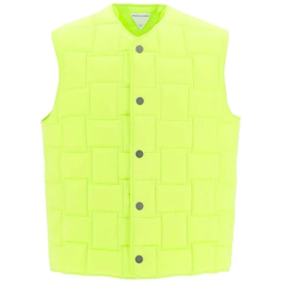 Afbeelding van Padded Vest Jacket with Long Sleeves and Press Stud Fastening