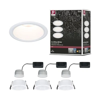 Afbeelding van Paulmann 94870 Cole Coin Inbouwlamp LED 6 W Wit