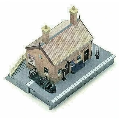 Afbeelding van Hornby R8001 OO Gauge Wachtkamer Modelspoorwegaccessoires, Miniatuur Diorama Landschap voor trein Sets Levensechte Model Schaal 1:76