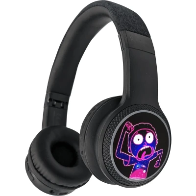 Afbeelding van Rick &amp; Morty Light Up Bluetooth koptelefoon met lichteffecten microfoon inklapbaar