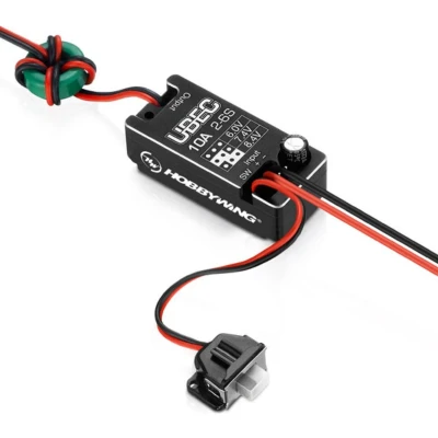 Afbeelding van Hobbywing UBEC 10A V2 Car, 6.0V /7.4V /8.4V Adjustable