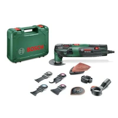 Afbeelding van Bosch Home and Garden PMF 250 CES Set 0603102101 Multifunctioneel gereedschap Incl. accessoires, koffer 16 delig W