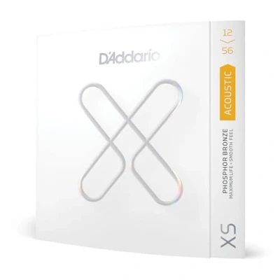 Afbeelding van D&#039;Addario XSAPB1256 XS 12 56 Akoestische gitaarsnaren