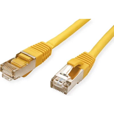 Afbeelding van VALUE Patchkabel Cat.6 (Class E) S/FTP (PiMF), LS0H, geel, 2 m