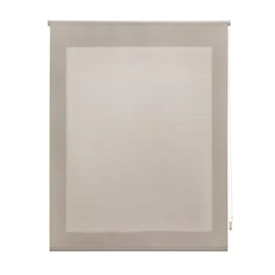 Afbeelding van Uniestor Smooth Roll Up Blind Doorschijnend 6x140x175 cm iLichtbruin