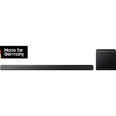 Afbeelding van Samsung Q Serie HW QS710GF 3.1.2 Kanal Soundbar Zwart Bluetooth, Dolby Atmos, Incl. draadloze subwoofer, Wandbevestiging, WiFi